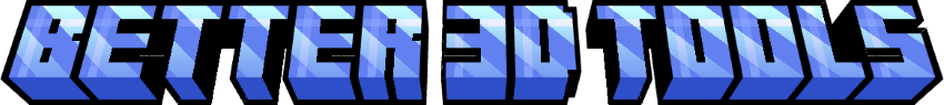 Better 3D Tools