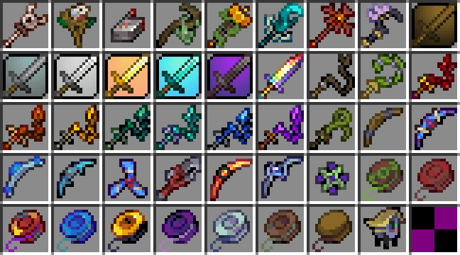 weapons
