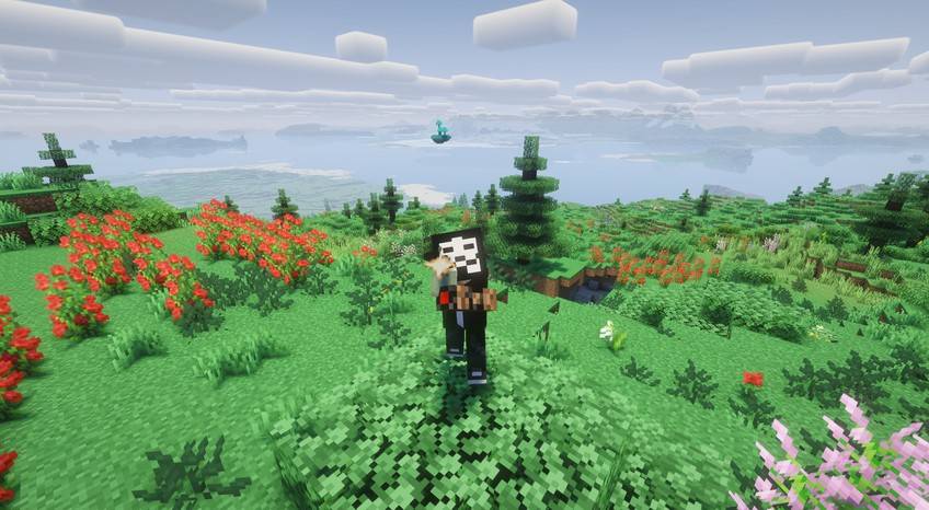 WarCraft: Warfare — A masked soldier on a flowering hilltop