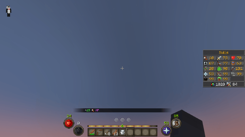 RuneCraft HUD