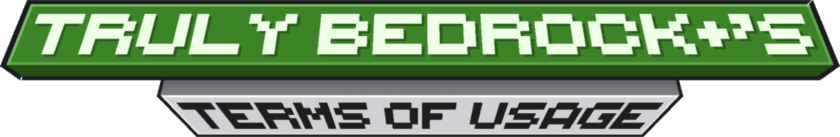 Truly Bedrock's Terms of Usage