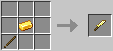 Golden Knife Crafting