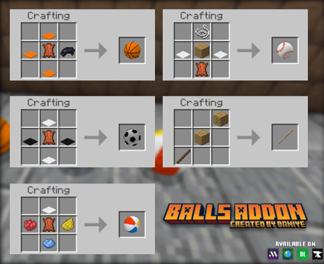 Balls Addon [Achievement Compatible] - Minecraft Bedrock Addons ...