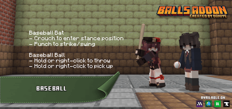 Balls Addon [Achievement Compatible] - Minecraft Bedrock Addons ...
