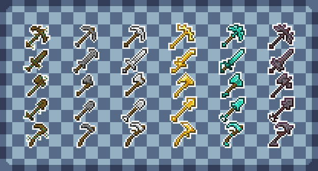 Minecraft Mini Tools Simple Tools Redesign - Minecraft Resource Packs - CurseForge