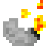 burning cloth