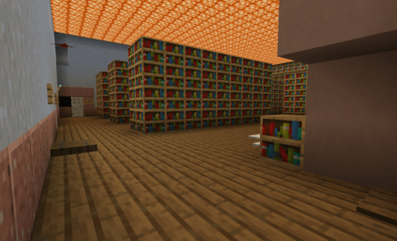 Library Escape Minecraft Bedrock Maps Curseforge
