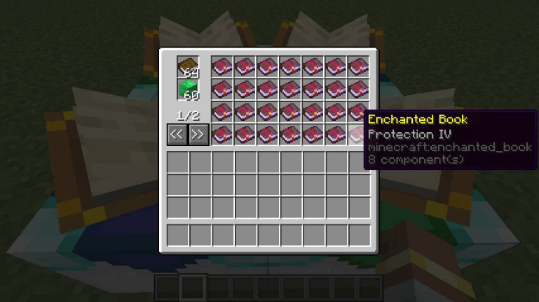 enchantment conversion table gui