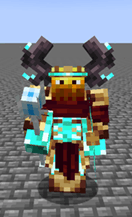 Cursed Wraithgaurd Armor, an Ice Staff, and an Anihilator