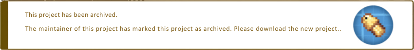 Deprecated Project Banner