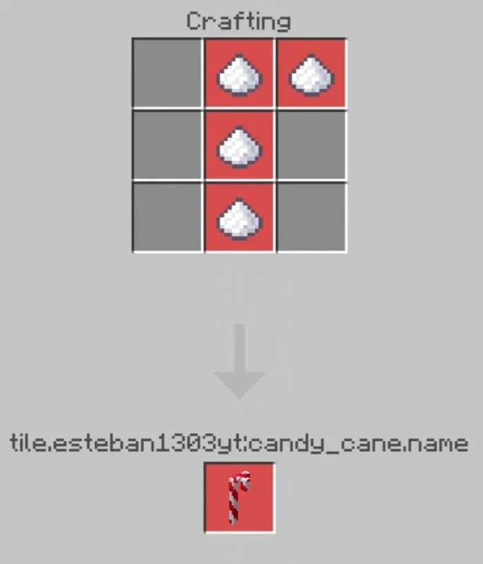 Candy Cane recipe