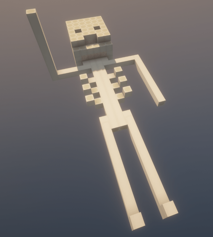 Now with 50% fewer bones !