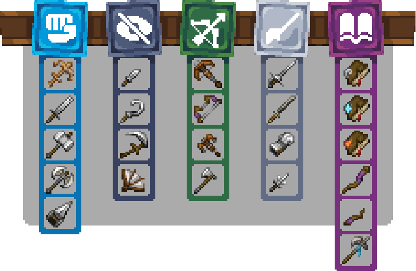 weapons