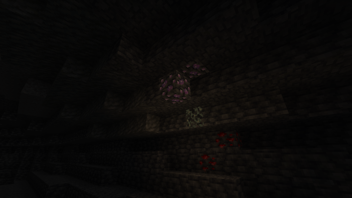 Heartstone Ore (Which comes in Stone and Deepslate Variants) is an Additional and Necessary Ore to help with the progression of this mod!