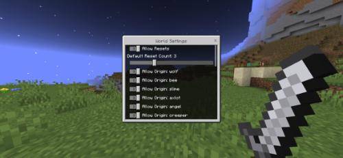 admin settings