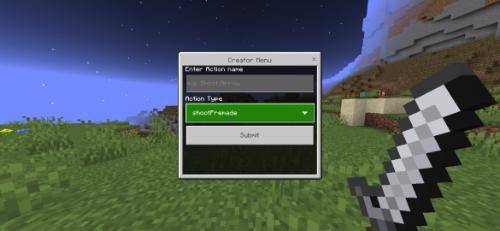 custom action creator
