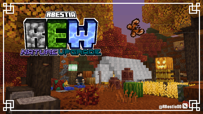 Renewed Enhanced World - Settings Version — Minecraft Bedrock texture pack, screenshot 1