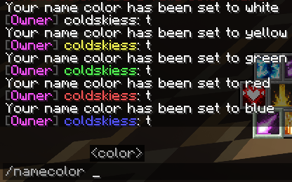 Colored Names