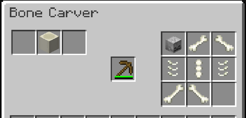 Процесс создания костей