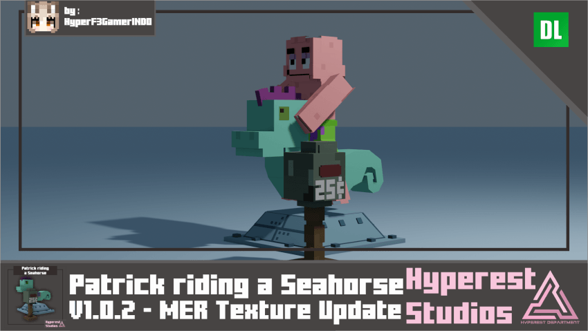 Patrick Riding Patrick Riding a Seahorse | v1.0.2 MER Texture Update - Minecraft ...