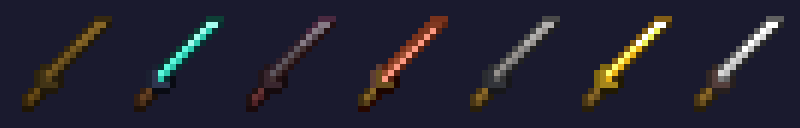 اسلحة جديدة في ماين كرافت