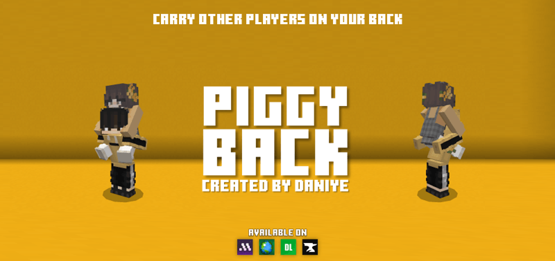 Piggyback Addon [Achievement Compatible] - Minecraft Bedrock Addons ...