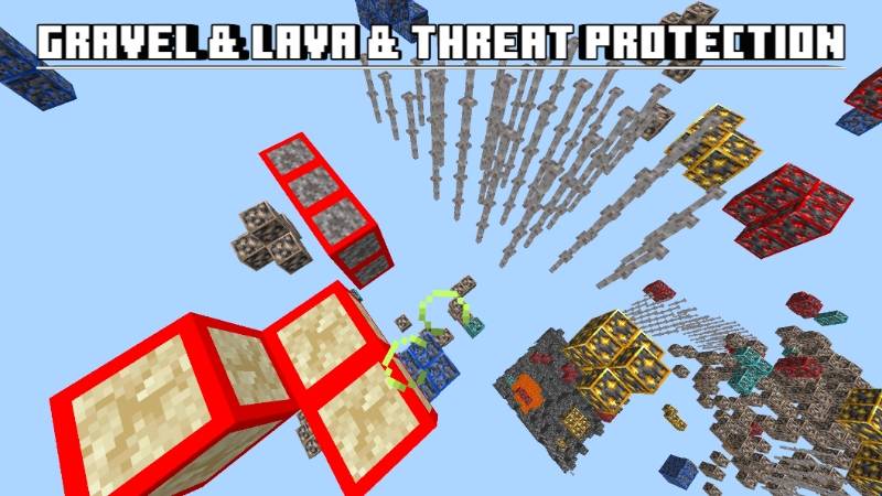 Surface and cave structures visible