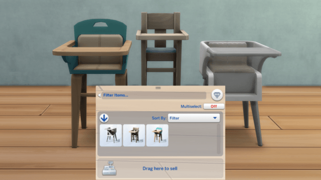 Portable Base Game High Chairs