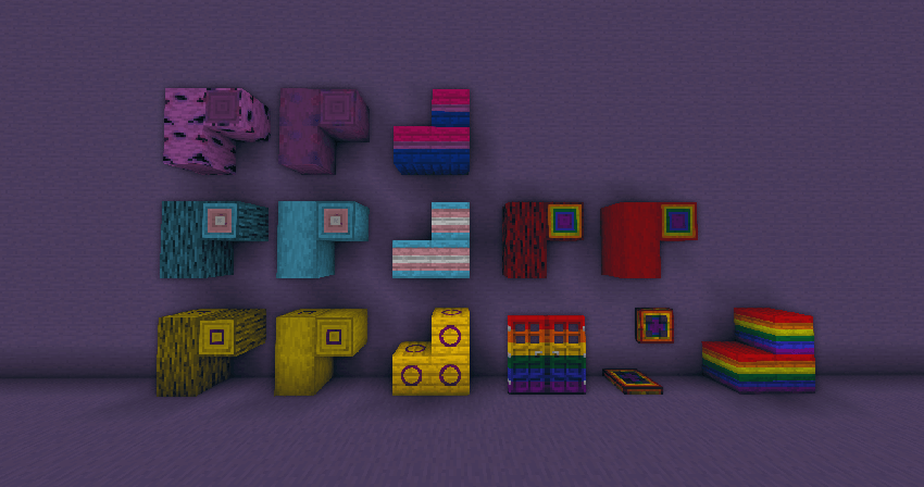 All the colors - Pride - Minecraft Mods - CurseForge