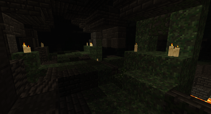 An absolutely awesome image of a cool and ominous hallway, in the Ancient City
