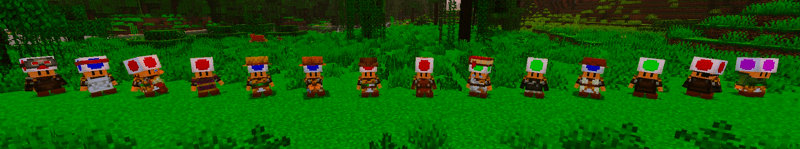 Jungle Toads Professions