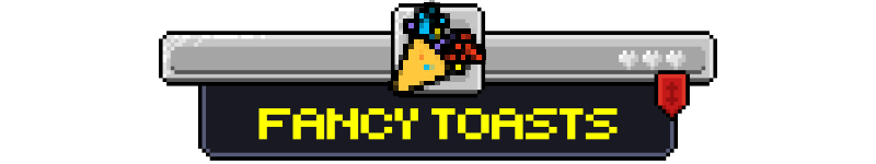 Fancy Toasts plaque