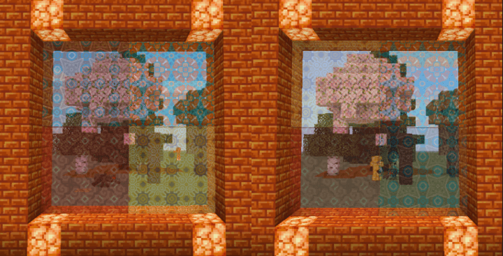 Glazed connected glass - Minecraft Bedrock Texture Packs - CurseForge