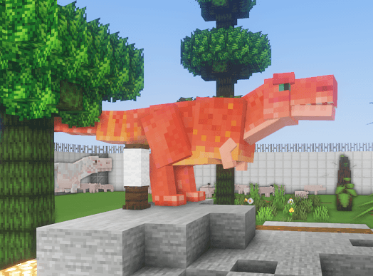 Erythristic and Albino Tyrannosaurus