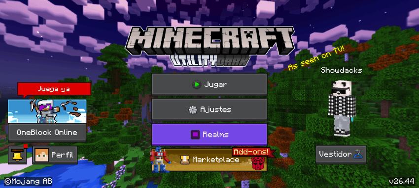 Utility Dark Minecraft Texture Pack