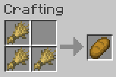 Bread 2x2 crafting