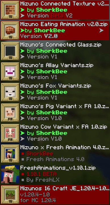 Mizuno's Cow Variant