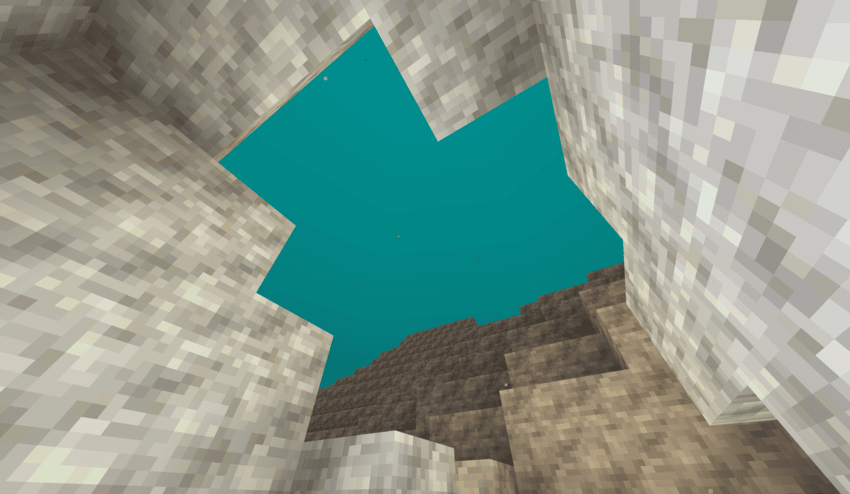 A view of the Dis sky from a cave