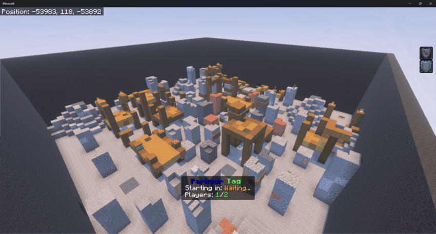 Parkour Tag minigame image