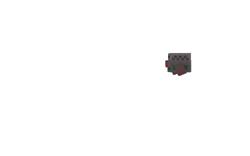 an enforcement bot gif that hovers across the screen. By TinyTaru
