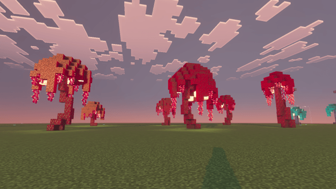 Better Trees - Nether Update - Minecraft Bedrock Addons - CurseForge