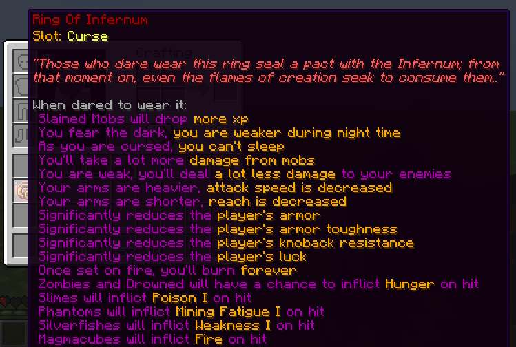 Ring effects description