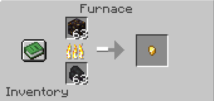 Smelting Gilded Blackstone to Gold Nuggets