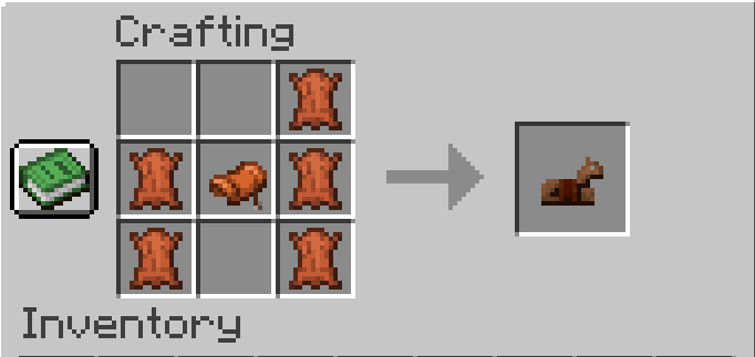 Leather Horse Armor Alternative Recipe 1