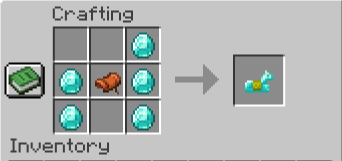 Diamond Horse Armor Recipe 1