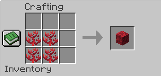 Fire Coral Block Recipe