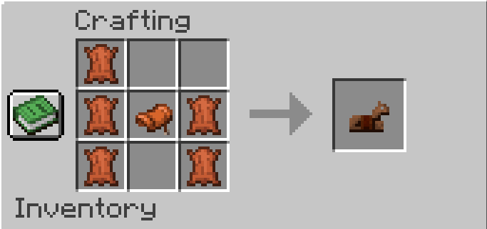 Leather Horse Armor Alternative Recipe 2