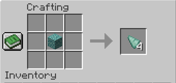 Prismarine Shards Recipe
