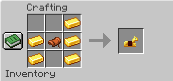 Golden Horse Armor Recipe 1
