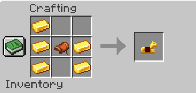 Golden Horse Armor Recipe 2